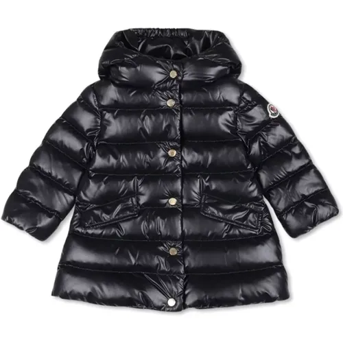 Kinder Gepolsterter Mantel mit Logopatch - Moncler - Modalova