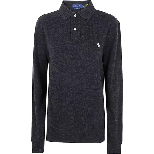 Schwarzer Marl Heather Strickpullover - Ralph Lauren - Modalova