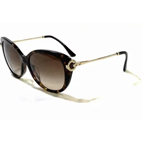 Pre-owned Plastic sunglasses , female, Sizes: ONE SIZE - Bvlgari Vintage - Modalova