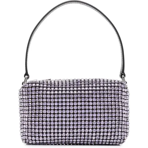 Lilac Diamond Bag with Zip Closure , female, Sizes: ONE SIZE - alexander wang - Modalova