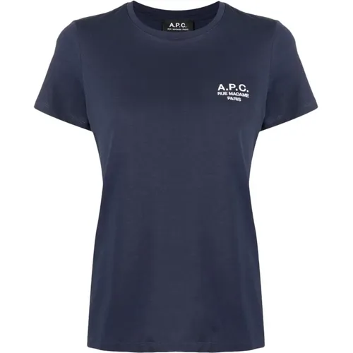 T-Shirt , Damen, Größe: M - A.p.c. - Modalova