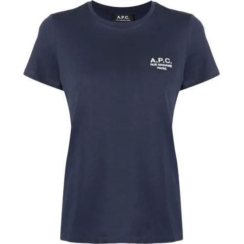 T-Shirt , Damen, Größe: XS - A.P.C. - Modalova