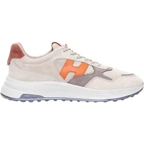 Hyperlight Sneakers mit Wildleder und Nubuk , Herren, Größe: 43 1/2 EU - Hogan - Modalova