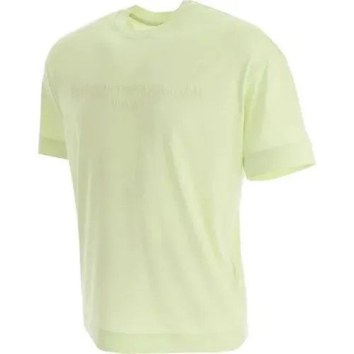 T-Shirt , male, Sizes: L - Emporio Armani - Modalova