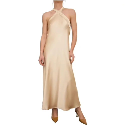 Goldenes Kleid , Damen, Größe: S - Kocca - Modalova