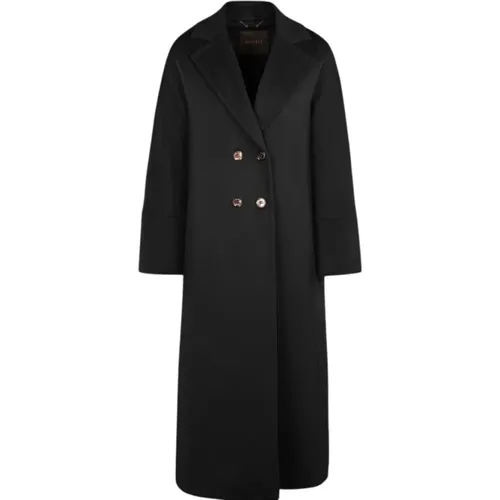 Einreihiger Mantel,Moderner, eleganter langer Mantel,Ravenna-Le Doppelreihiger langer Mantel - Moorer - Modalova