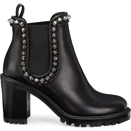 Leather Boots , female, Sizes: 2 1/2 UK - Christian Louboutin - Modalova