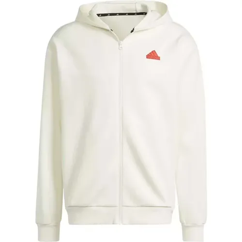 Zukünftige Ikonen Badge of Sport Kapuzenpullover , Herren, Größe: S - Adidas - Modalova