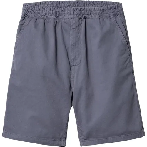 Flint Short - Cotton Twill Shorts , male, Sizes: XL, L, S - Carhartt WIP - Modalova