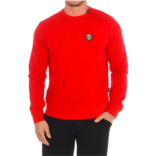 Rundhalsausschnitt Sweatshirt , Herren, Größe: M - Plein Sport - Modalova