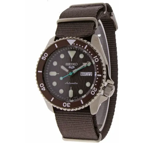 Sports Automatic Watch , male, Sizes: ONE SIZE - Seiko - Modalova