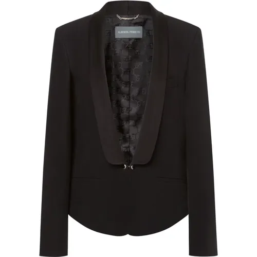 Elegant Blazer , female, Sizes: L, S - alberta ferretti - Modalova