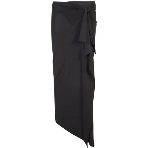 Midi Skirt , female, Sizes: 2XS - The Attico - Modalova