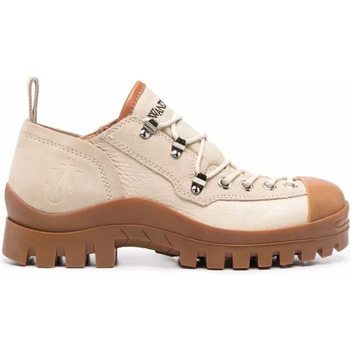 Leather Lace-up Ankle Boots , female, Sizes: 7 UK, 6 UK, 5 UK - JW Anderson - Modalova