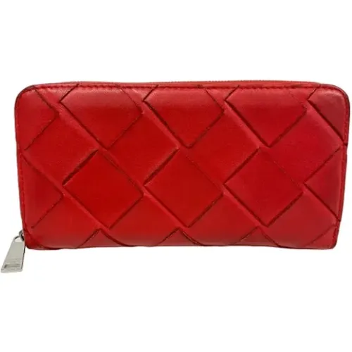 Pre-owned Leather wallets , unisex, Sizes: ONE SIZE - Bottega Veneta Vintage - Modalova