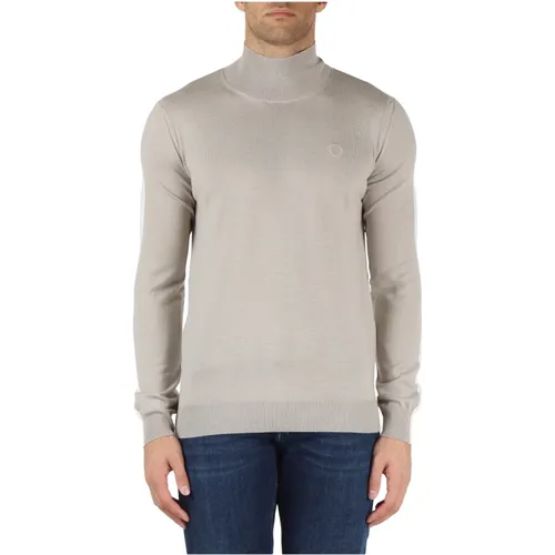 Turtleneck Pullover aus reiner Schurwolle , Herren, Größe: 3XL - Trussardi - Modalova