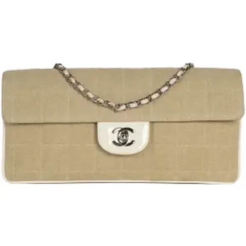 Pre-owned Canvas chanel-bags , female, Sizes: ONE SIZE - Chanel Vintage - Modalova