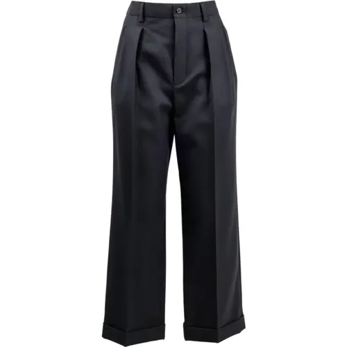 Classic Wool Pants , female, Sizes: XL - Saint Laurent - Modalova