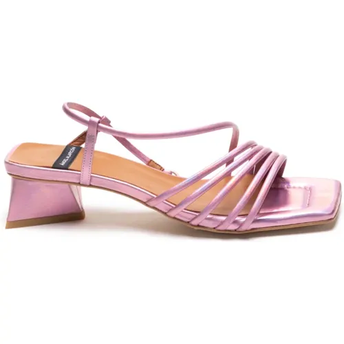 Mazzy Sandals , female, Sizes: 5 UK, 4 UK, 3 UK - Angel Alarcon - Modalova