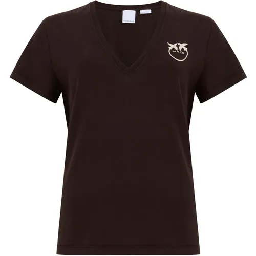 T-shirts and Polos , female, Sizes: L, M, S - pinko - Modalova