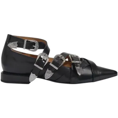 Leather flats , female, Sizes: 6 1/2 UK - Toga Pulla - Modalova