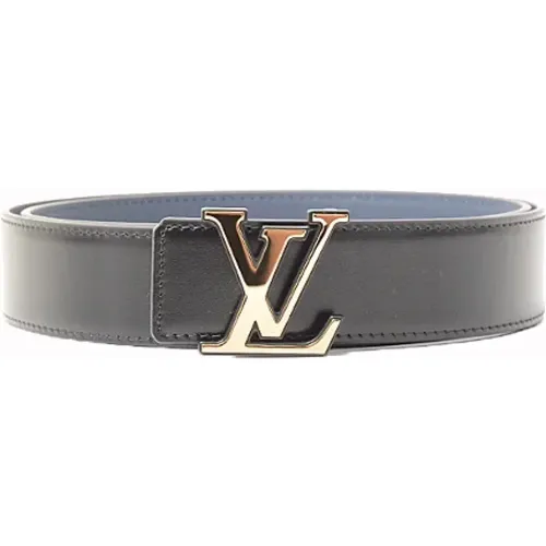 Pre-owned Leather belts , male, Sizes: ONE SIZE - Louis Vuitton Vintage - Modalova