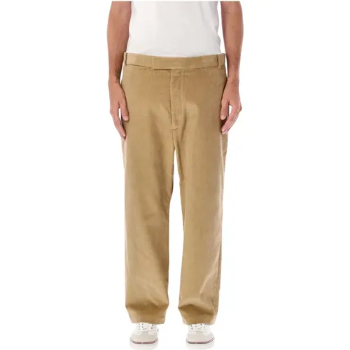 Men`s Trousers Trousers Khaki , male, Sizes: XL - Thom Browne - Modalova
