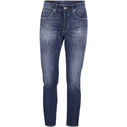 Dian - Carrot-fit jeans, Italienisches Design , Herren, Größe: W38 - Dondup - Modalova