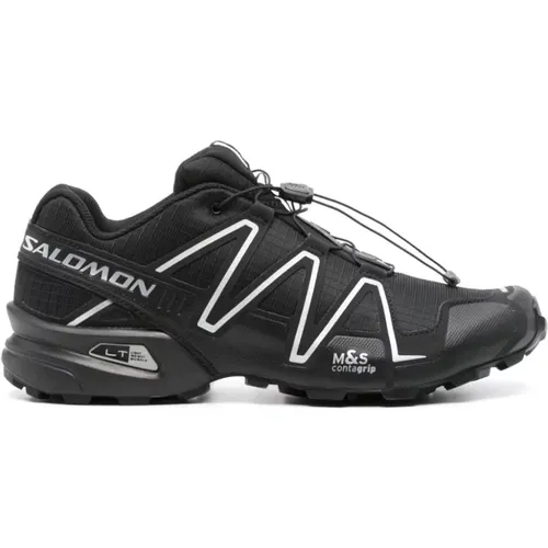 Schwarze Wasserdichte Leichte Sneakers - Salomon - Modalova