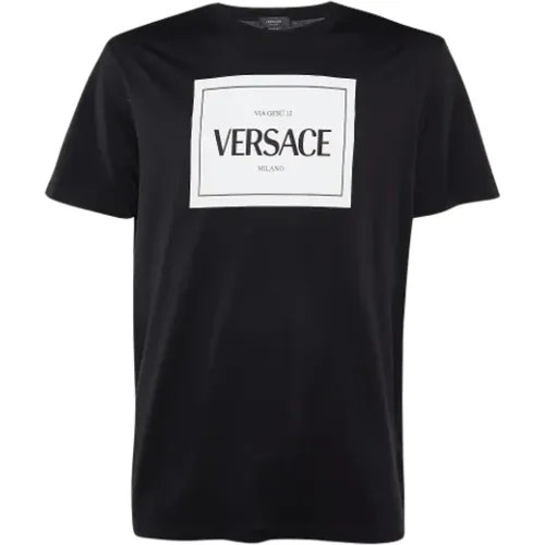 Pre-owned Cotton tops , female, Sizes: 2XL - Versace Pre-owned - Modalova