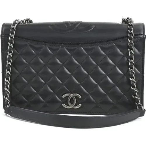 Pre-owned Leather chanel-bags , female, Sizes: ONE SIZE - Chanel Vintage - Modalova