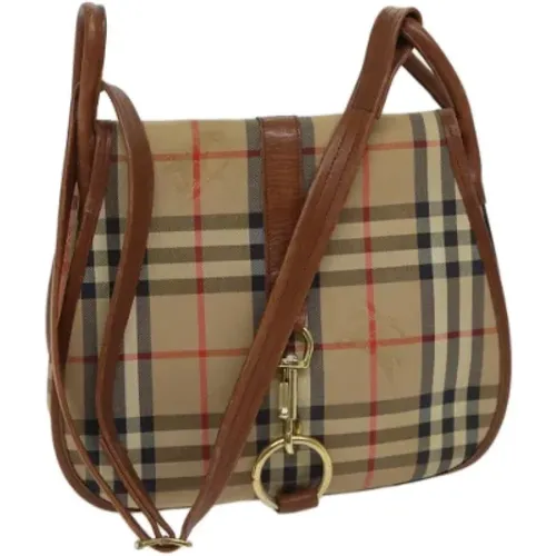 Pre-owned Canvas schultertasche - Burberry Vintage - Modalova