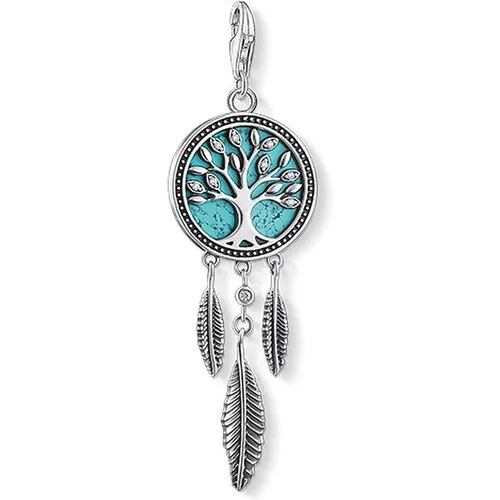 Tree of Life Dreamcatcher Charm Halskette , Damen, Größe: ONE Size - Thomas Sabo - Modalova