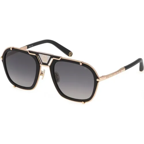 Sunglasses,Rose Gold/Brown Gold Sonnenbrille Signature - Philipp Plein - Modalova