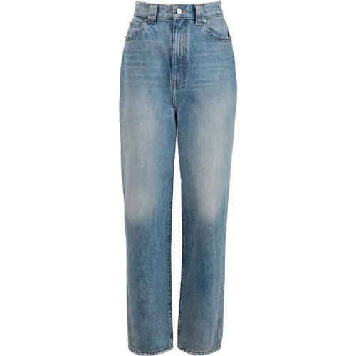Distressed Bryce Martin Jeans , female, Sizes: W30, W28, W27, W29 - Khaite - Modalova