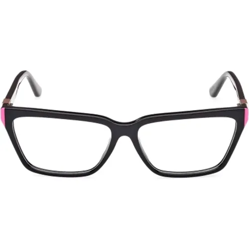 Rectangular Eyeglasses for Modern Women , female, Sizes: 56 MM - Guess - Modalova
