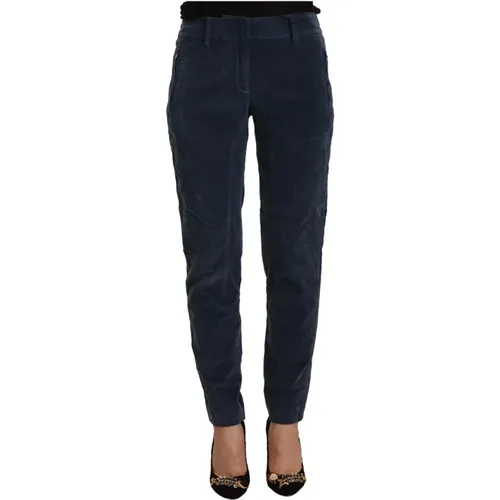 Cotton Tapered Pants , female, Sizes: XS - PESERICO - Modalova