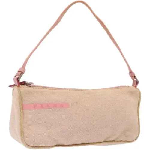 Pre-owned Canvas pouches , female, Sizes: ONE SIZE - Prada Vintage - Modalova