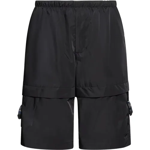 Shorts with White/Blue Accents , male, Sizes: S, M - Givenchy - Modalova