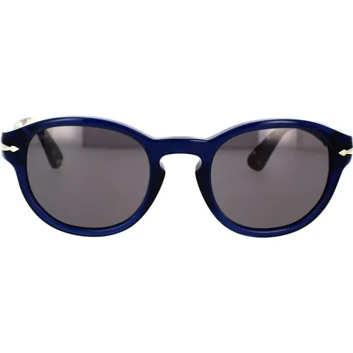Vintage Round Frame Sunglasses , unisex, Sizes: 50 MM - Persol - Modalova