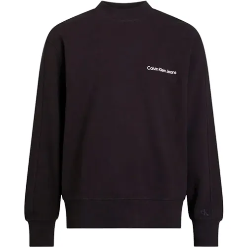 Rundhalsausschnitt Sweatshirt - Calvin Klein Jeans - Modalova