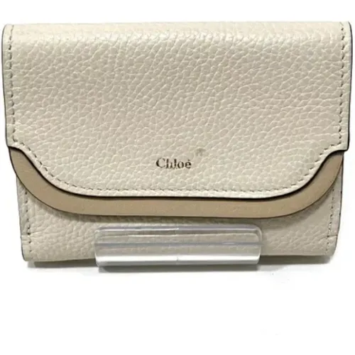 Pre-owned Leder portemonnaies - Chloé Pre-owned - Modalova