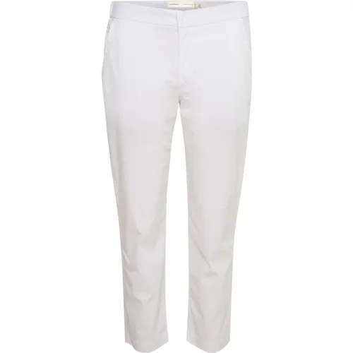 Weiße Hose mit elastischem Bund , Damen, Größe: 2XS - InWear - Modalova