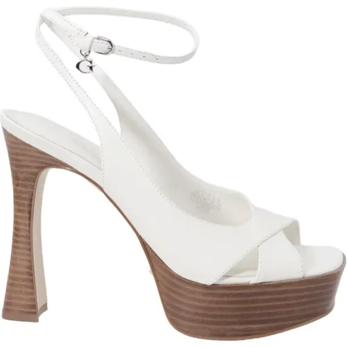 Elevate Your Style with High Heel Sandals , female, Sizes: 7 UK, 6 UK - Guess - Modalova