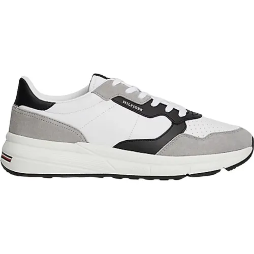 Herren Leder Sneakers - Tommy Hilfiger - Modalova