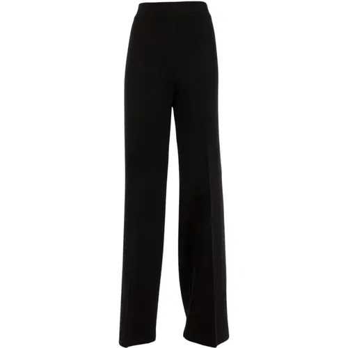 Elegante Palazzo Hose Schwarz , Damen, Größe: 2XS - pinko - Modalova