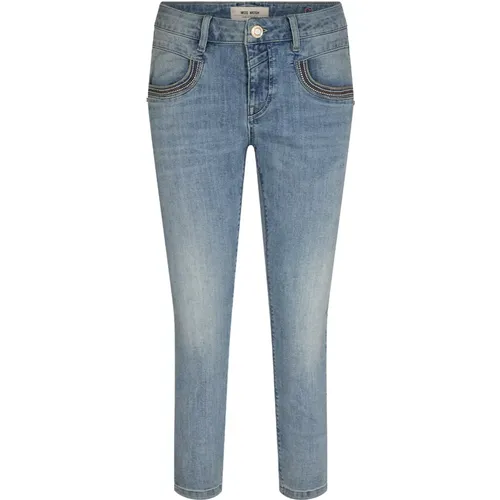 Naomi Ida Bold Skinny Jeans , female, Sizes: W25 - MOS MOSH - Modalova
