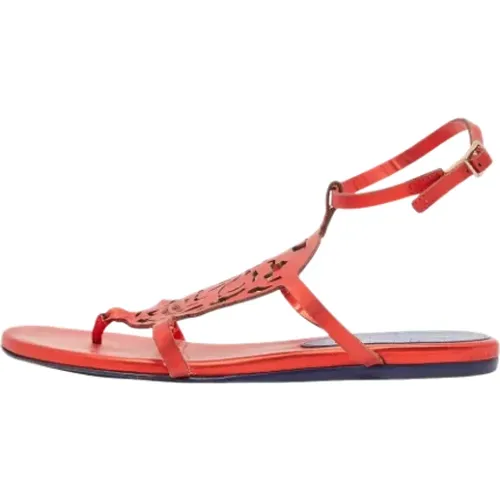 Pre-owned Leder sandals - Alexander McQueen Pre-owned - Modalova