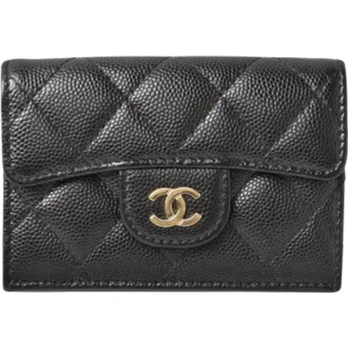 Pre-owned Leather wallets , female, Sizes: ONE SIZE - Chanel Vintage - Modalova