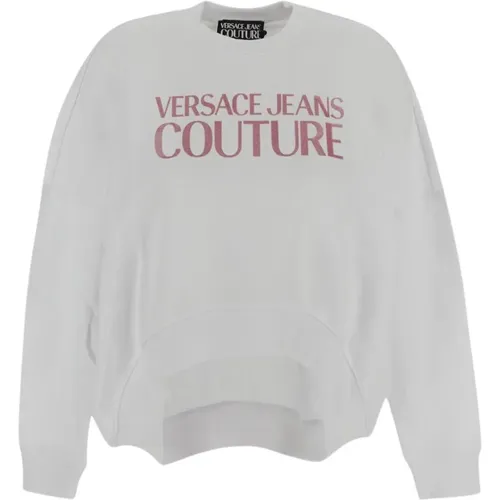 Sweatshirts , Damen, Größe: S - Versace Jeans Couture - Modalova